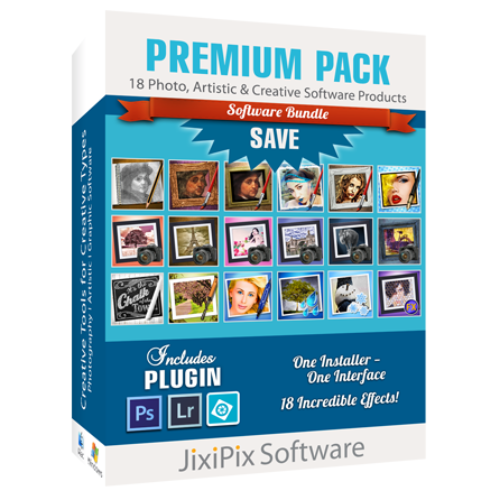 برنامج JixiPix Premium Pack للتصميم الأبداعي