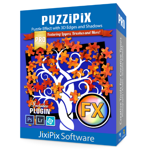برنامج JixiPix PuzziPix Pro لتحرير الصور