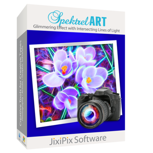 برنامج JixiPix Spektrel لتحويل الصور إلى لوحات فنية مضيئة