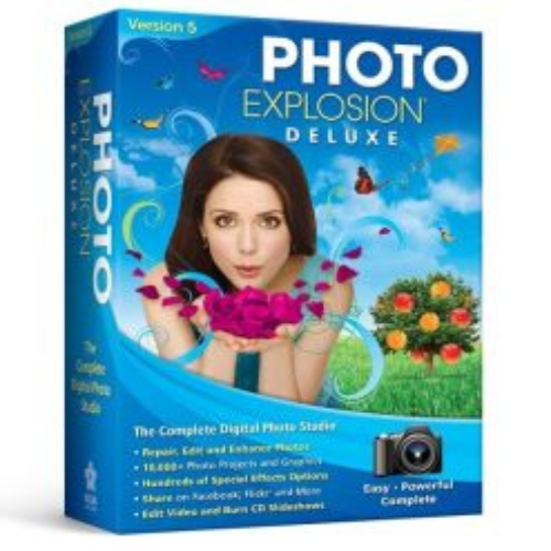 برنامج Photo Explosion Deluxe لتعديل الصور