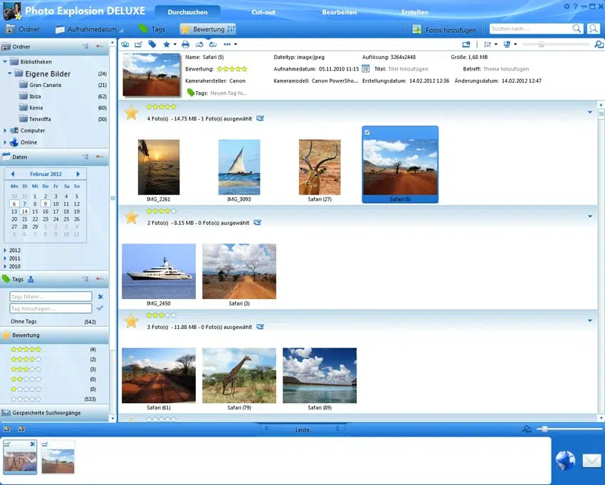 برنامج Photo Explosion Deluxe لتعديل الصور