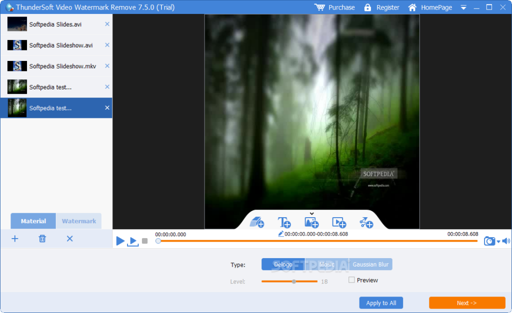برنامج ThunderSoft Watermark Remover لإزالة العلامات المائية باحترافية