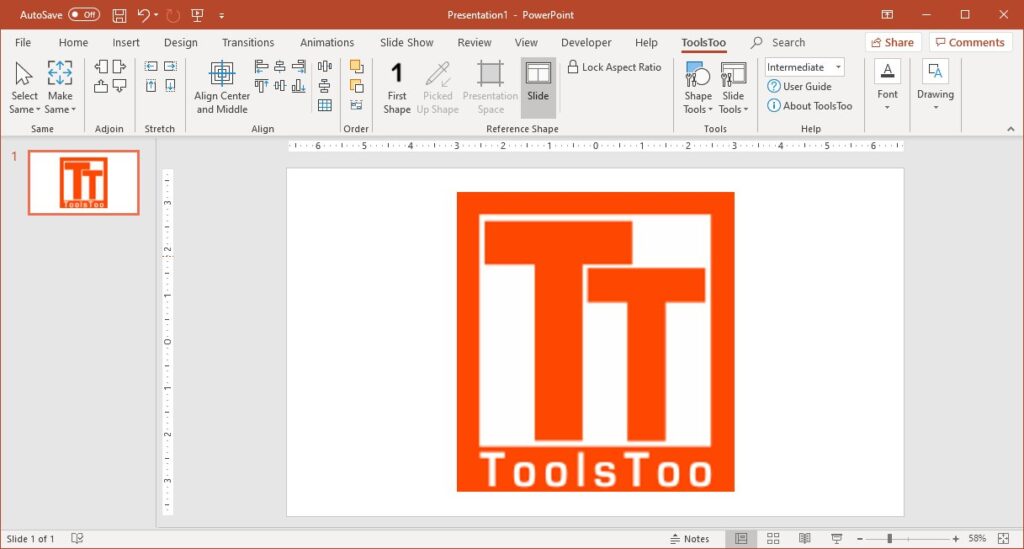 برنامج ToolsToo Pro للتصميم وانشاء العروض