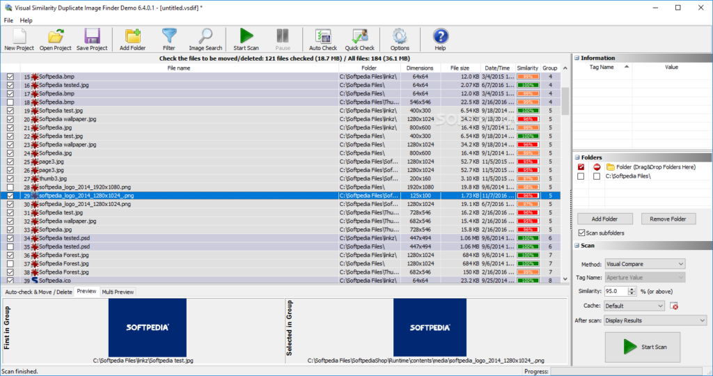 برنامج Visual Similarity Duplicate Image Finder Pro للتخلص من الصور المكررة