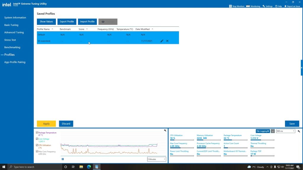 Intel Desktop Utilities برنامج Intel Extreme Tuning Utility | لضبط اعدادات المعالج - shr7pc