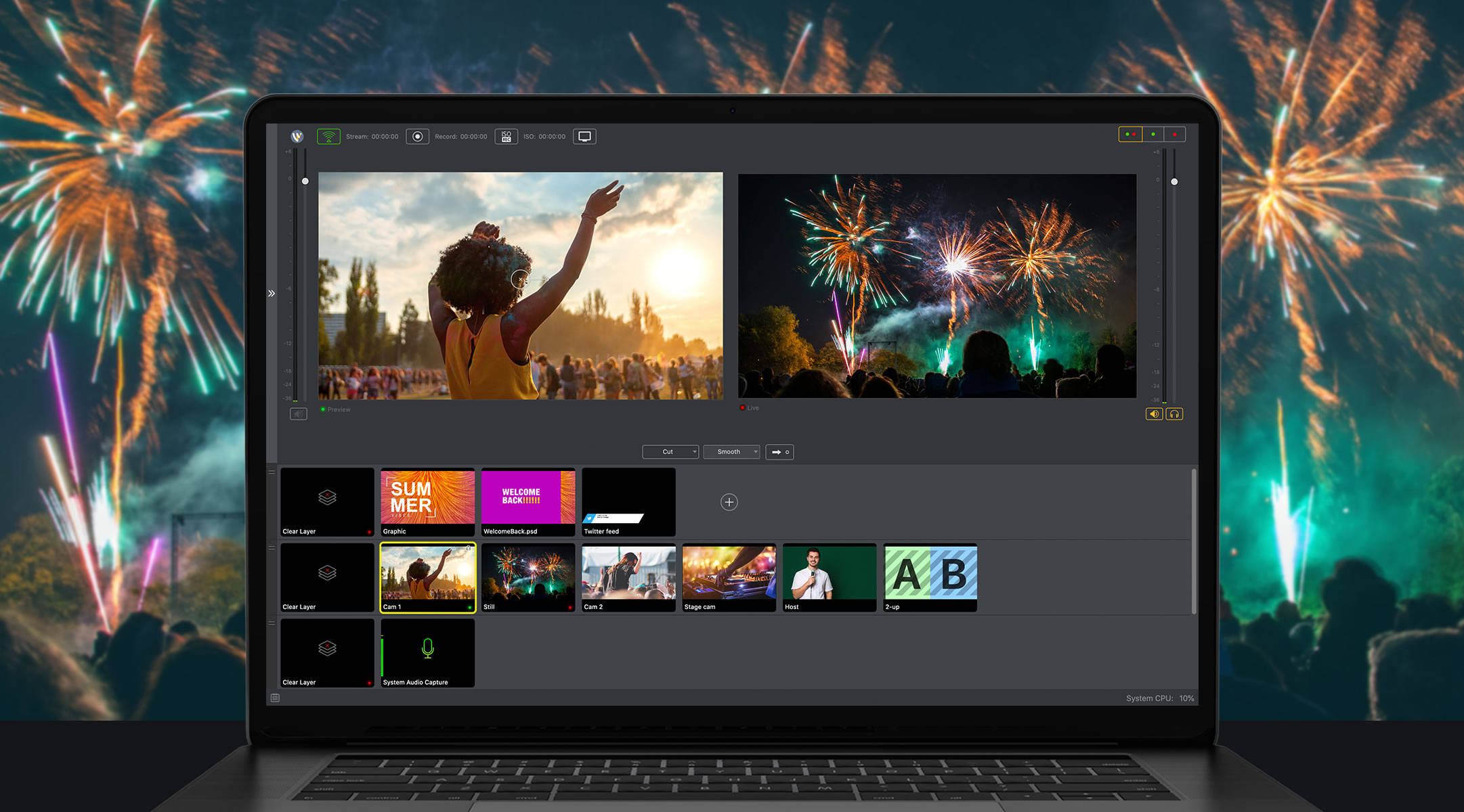 Wirecast Window تحميل برنامج Wirecast مفعل | مميزات جديدة تفرق مع الستريمرز وصناع ...