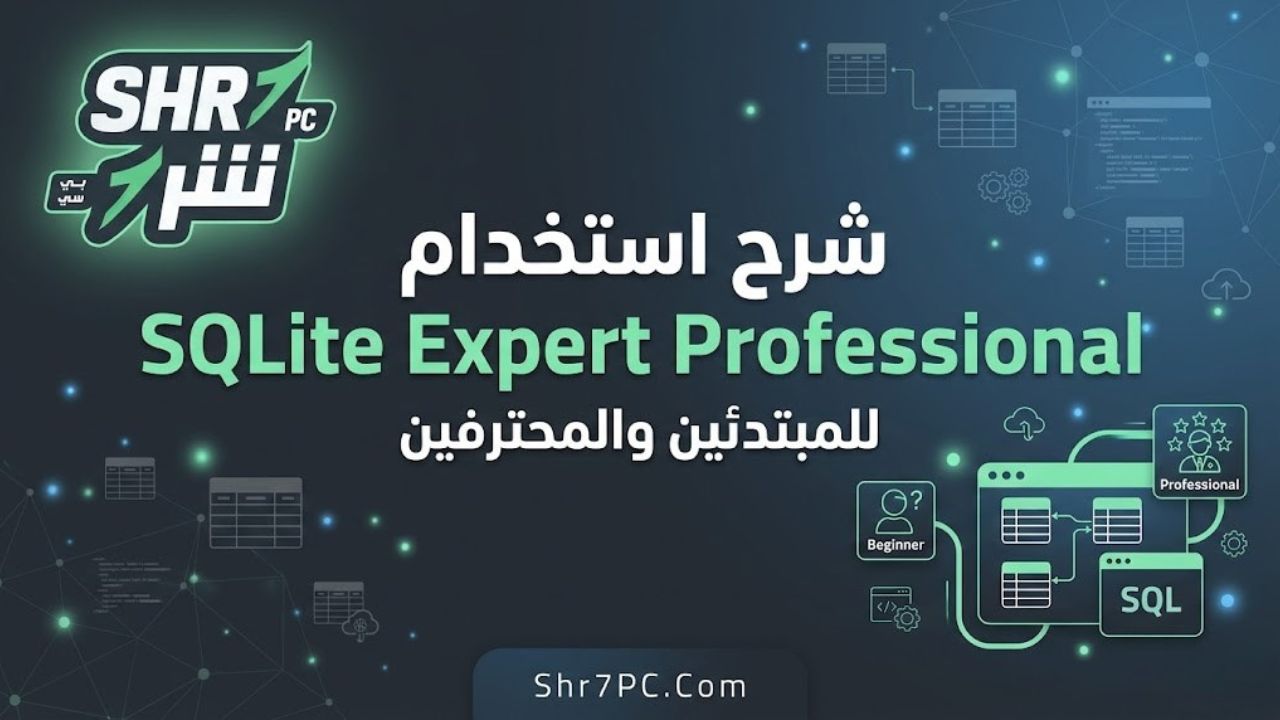شرح استخدام SQLite Expert Professional للمبتدئين والمحترفين