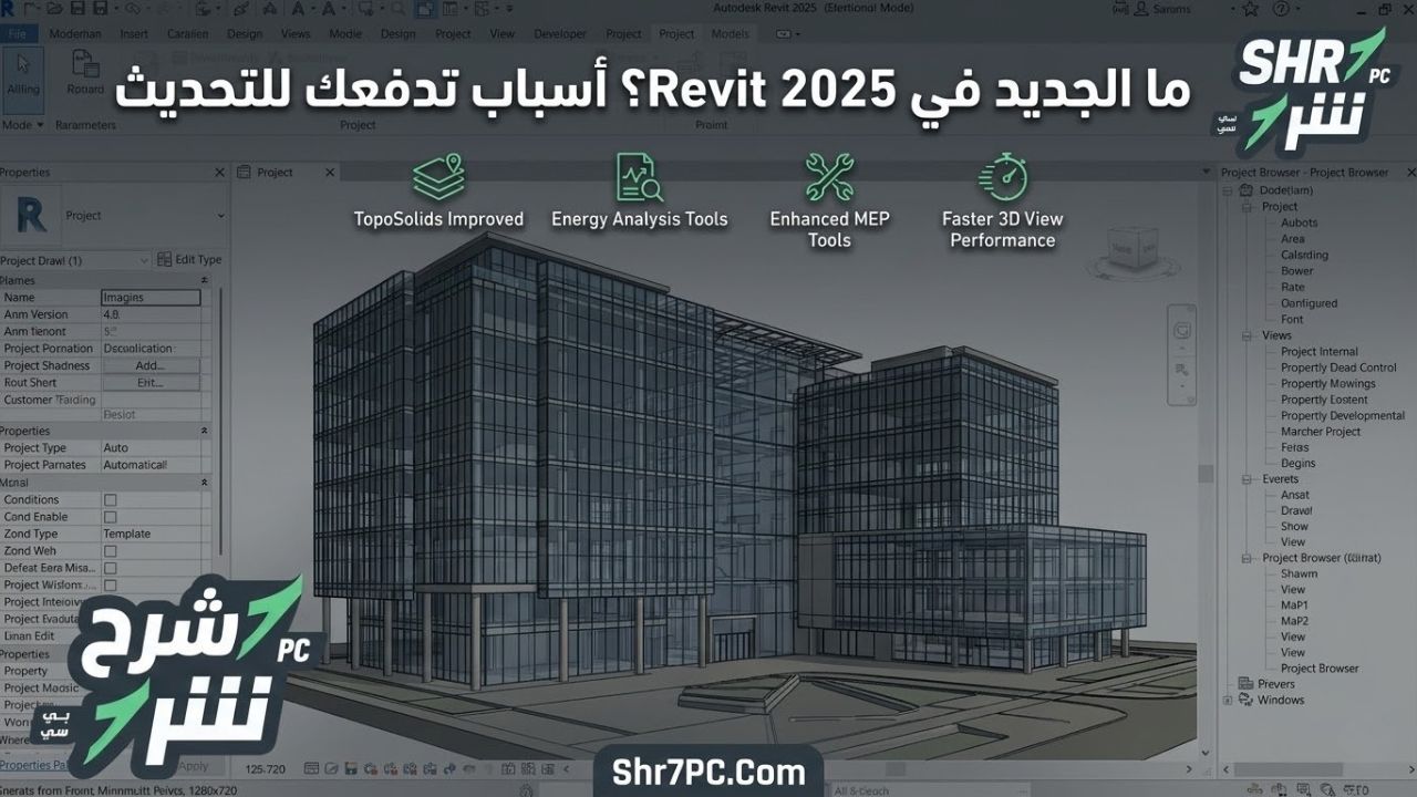 ما الجديد في Revit 2025؟ أسباب تدفعك للتحديث