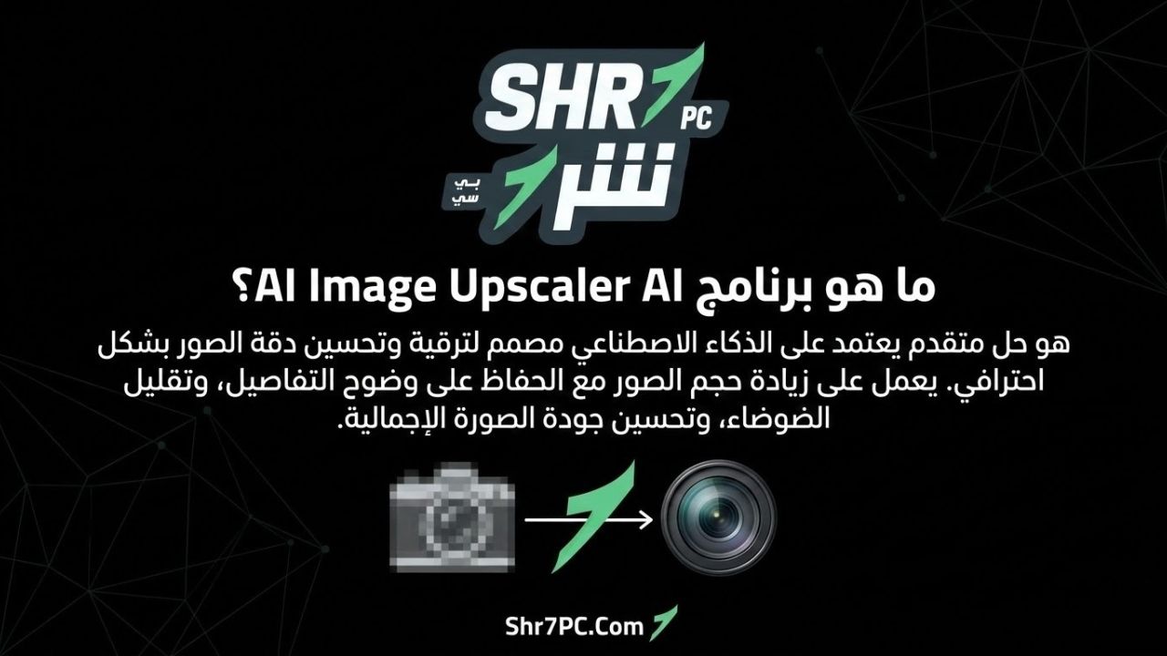 ما هو برنامج AI Image Upscaler Pro؟