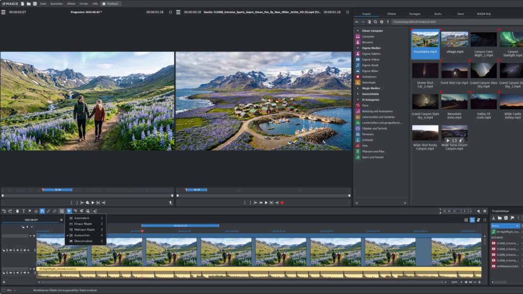 برنامج MAGIX Video Pro X18 | مميزات جديدة لمونتاج 8K بالذكاء الاصطناعي