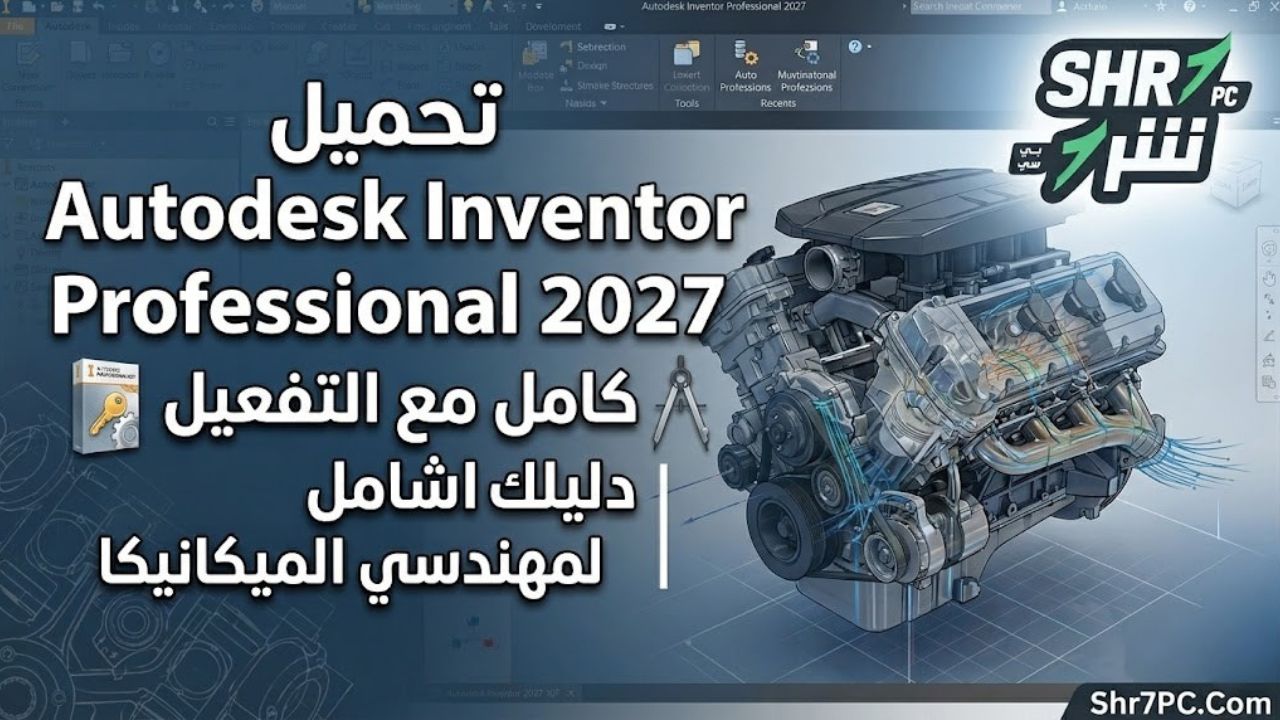 تحميل برنامج Autodesk Inventor Professional 2027 كامل مع التفعيل | حصرياً لمهندسي الميكانيكا