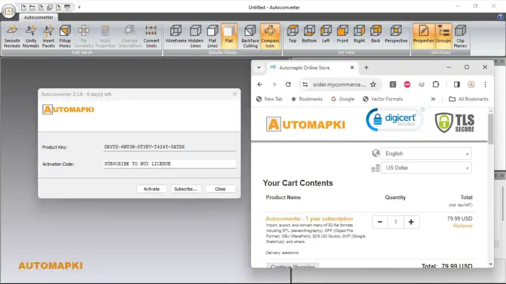 تحميل برنامج Automapki Autoconverter حول ملفات 3D في ثوانٍ