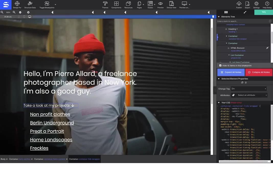 تحميل برنامج CoffeeCup Responsive Bootstrap Builder لتصميم مواقع ...