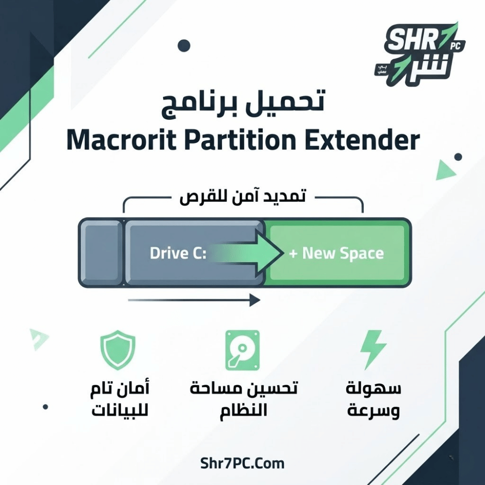 تحميل برنامج Macrorit Partition Extender لتكبير البارتشن بدون فورمات