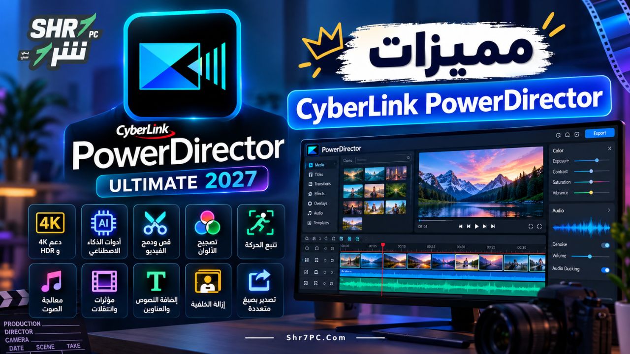 مميزات CyberLink PowerDirector