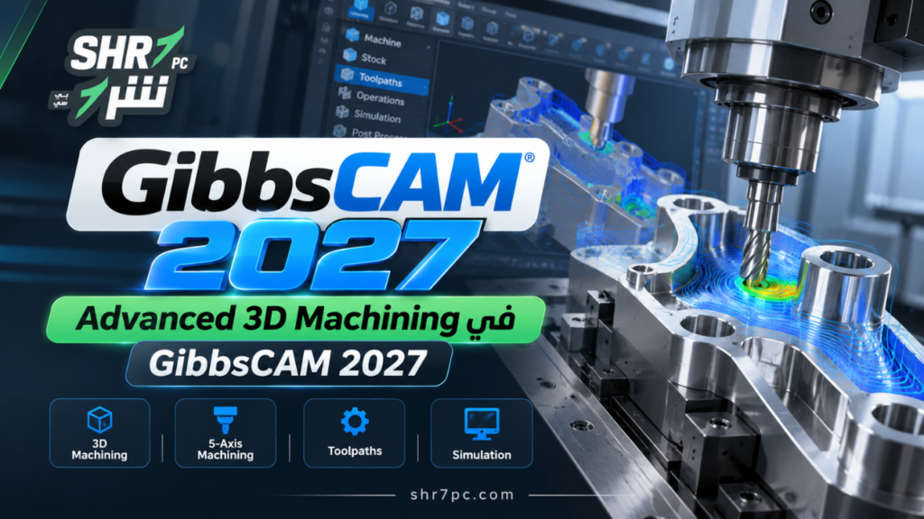 Advanced 3D Machining في GibbsCAM 2027