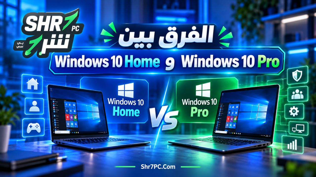 الفرق بين Windows 10 Home وWindows 10 Pro